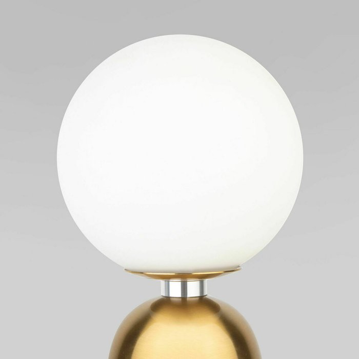 Настольный светильник Bubble золотого цвета со стеклянным плафоном - купить Подвесные светильники по цене 8000.0