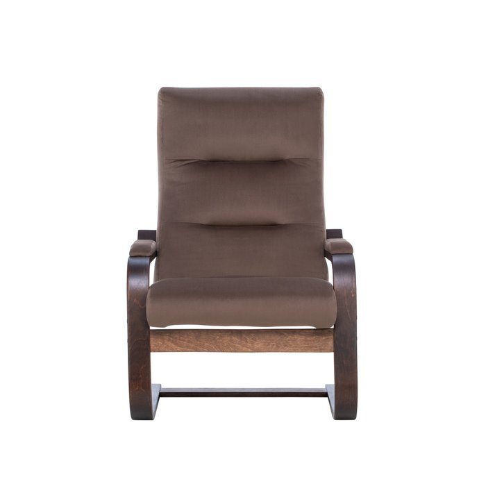 Кресло Оскар коричневого цвета - купить Интерьерные кресла по цене 16050.0