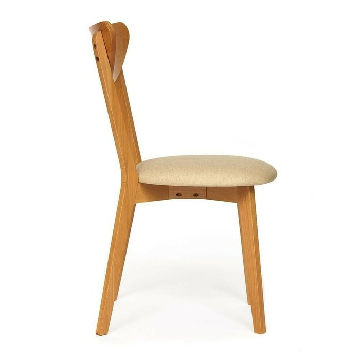 Комплект из двух стульев Maxi бежевого цвета - лучшие Обеденные стулья в INMYROOM