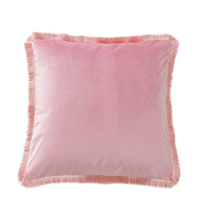 Наволочка Касандра №16 45х45 нежно-розового цвета - купить Чехлы для подушек по цене 1001.0
