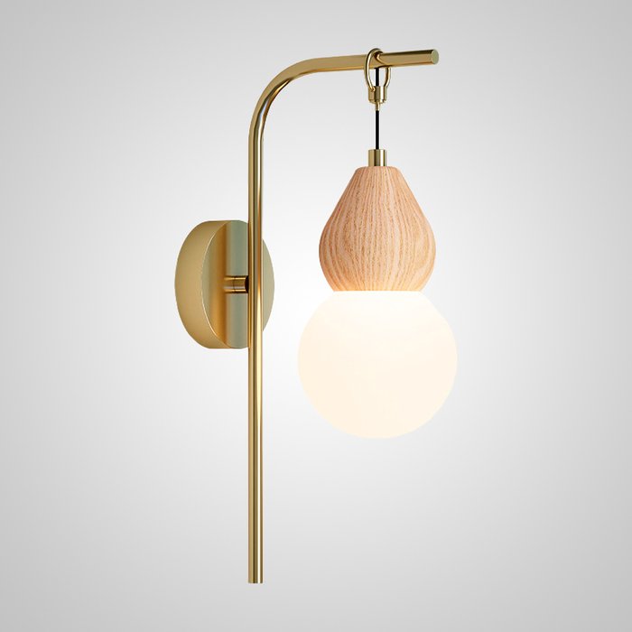 Настенный светильник FABRON WALL Brass - купить Бра и настенные светильники по цене 25950.0