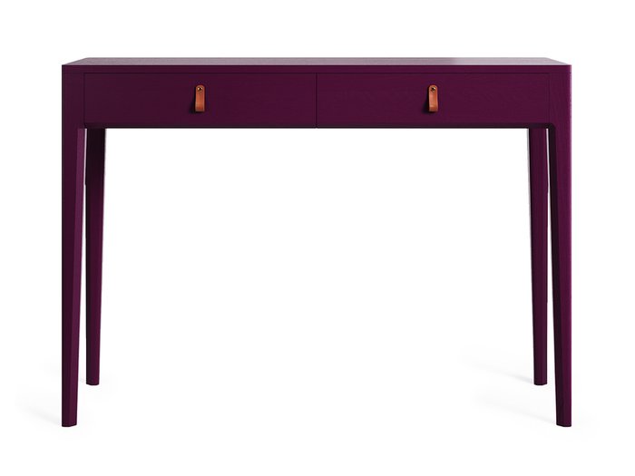 Консольный стол Case фиолетового цвета 