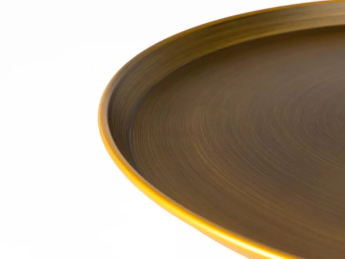 Столик кофейный Estetulu золотого цвета - купить Кофейные столики по цене 16900.0