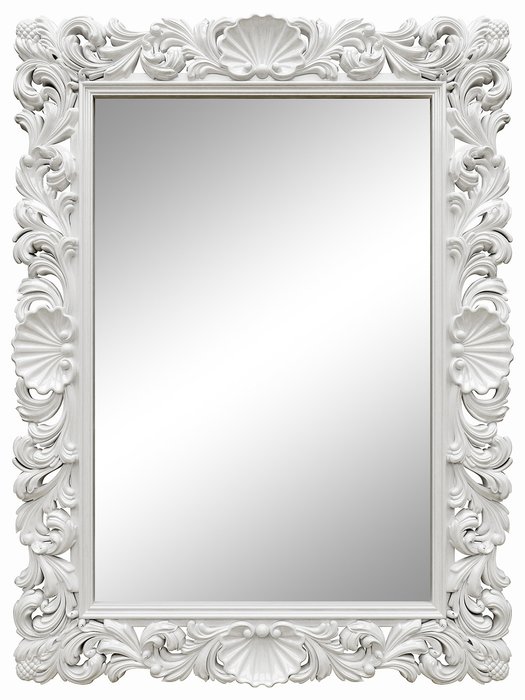 Зеркало Арнэ Белый глянец