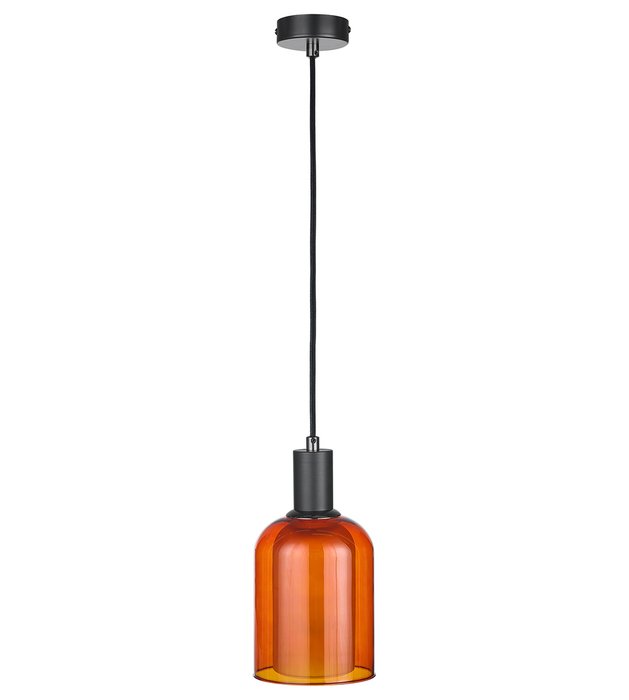 Подвесной светильник Nature с плафонами оранжевого цвета 