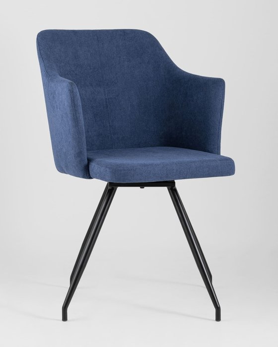 Стул Слинг вращающийся синий - купить Обеденные стулья по цене 13255.0
