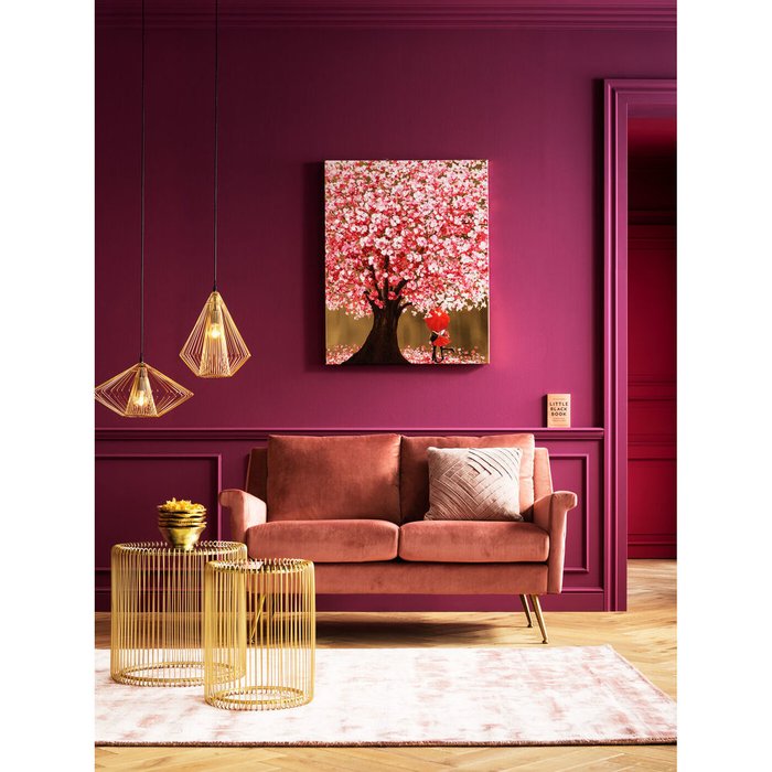 Диван San Diego в нежно-розовом цвете - лучшие Прямые диваны в INMYROOM