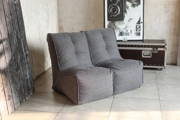 Диван Shape серого цвета - лучшие Бескаркасная мебель в INMYROOM