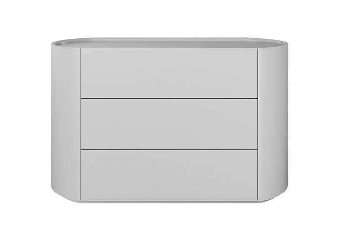 Комод Lagom 3 светло-серого цвета - купить Комоды по цене 91000.0