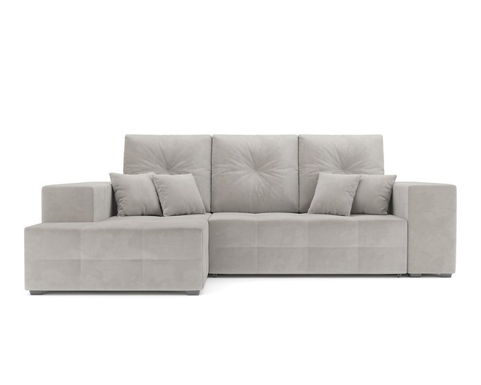 Угловой диван-кровать Монреаль светло-бежевого цвета левый угол - купить Угловые диваны по цене 39990.0
