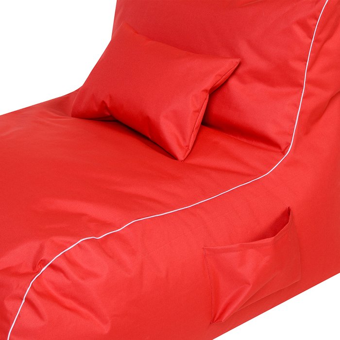 Кресло Лежак красного цвета - лучшие Бескаркасная мебель в INMYROOM