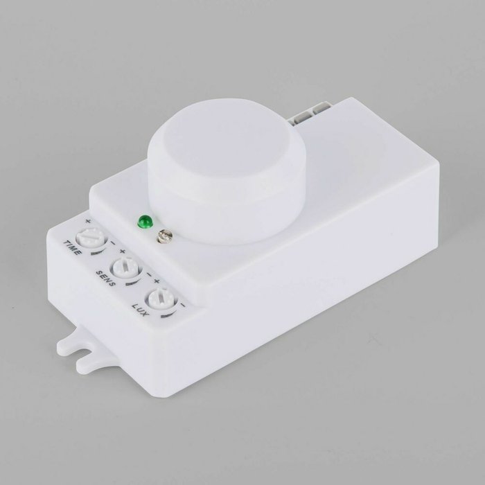 Микроволновый датчик движения 10м 1200W 360° IP20 Белый SNS-M-13 белый - лучшие Розетки в INMYROOM