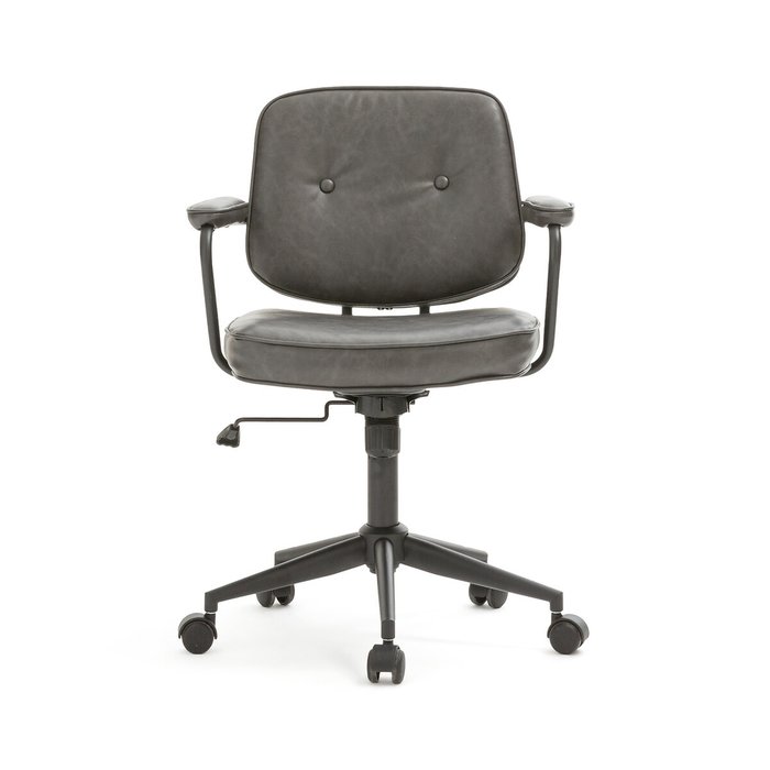 Кресло офисное винтажное Felipe серого цвета - купить Офисные кресла по цене 18019.0