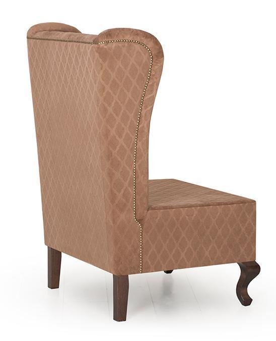 Кресло Кларк М коричневого цвета  - лучшие Интерьерные кресла в INMYROOM
