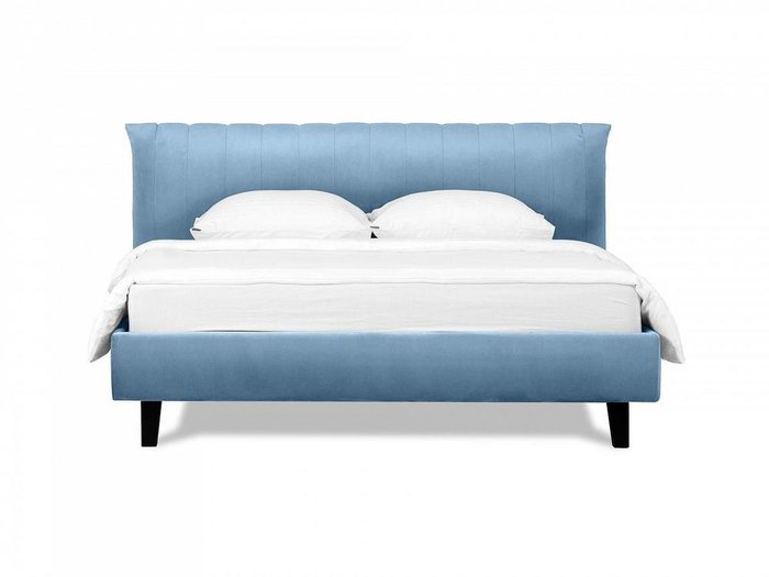 Кровать Queen Anastasia L 160х200 голубого цвета