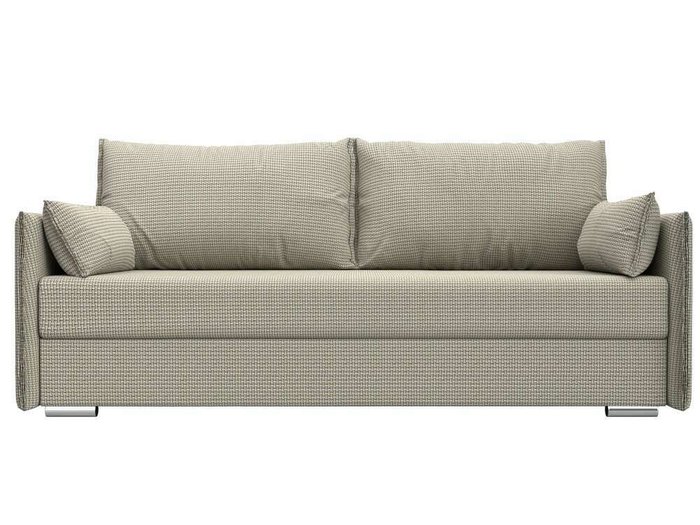 Прямой диван-кровать Сайгон серо-бежевого цвета - купить Прямые диваны по цене 39999.0