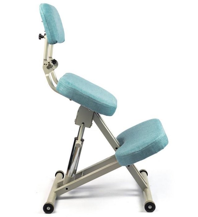 Коленный стул ProStool голубого цвета - лучшие Офисные кресла в INMYROOM