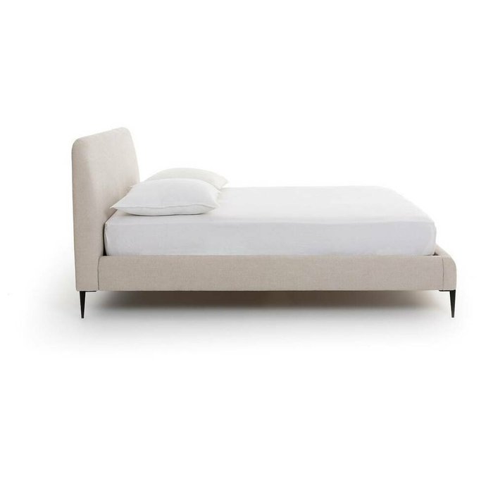 Кровать Oscar 160x200 бежевого цвета - купить Кровати для спальни по цене 119154.0