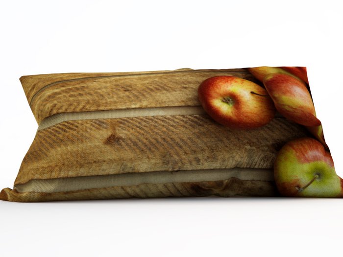 Дизайнерская подушка: Деревенские яблочки