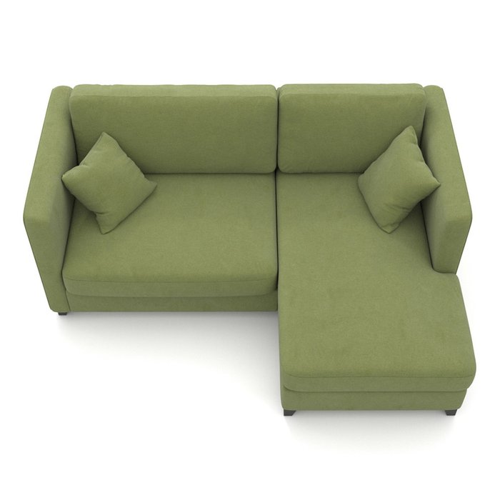 Угловой диван Bari EKL зеленого цвета - купить Угловые диваны по цене 75700.0
