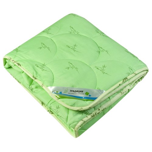 Одеяло БАМБУК облегченное 150 гр. 'Стандарт' 2,0 спальное  (в тубусе), в 100% полиэстере