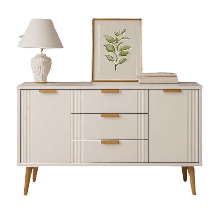 Комод Line молочного цвета