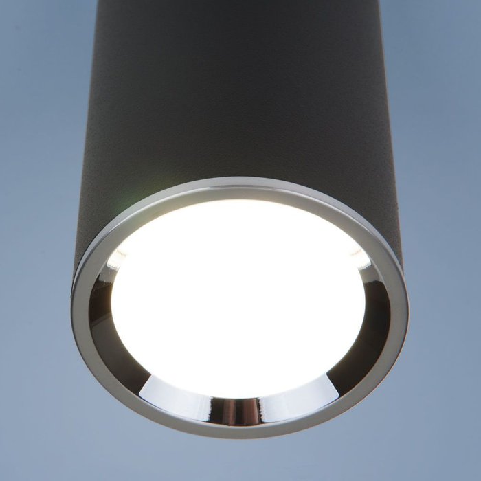 Накладной потолочный светодиодный светильник DLN101 GU10 BK черный Rutero - купить Накладные споты по цене 862.0