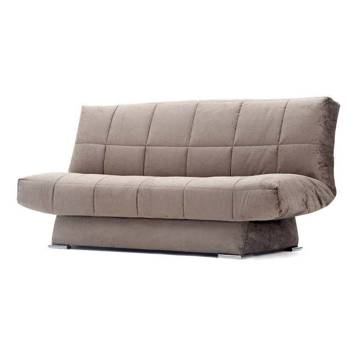 Диван-кровать Арбат Beauty серого цвета - купить Прямые диваны по цене 27990.0