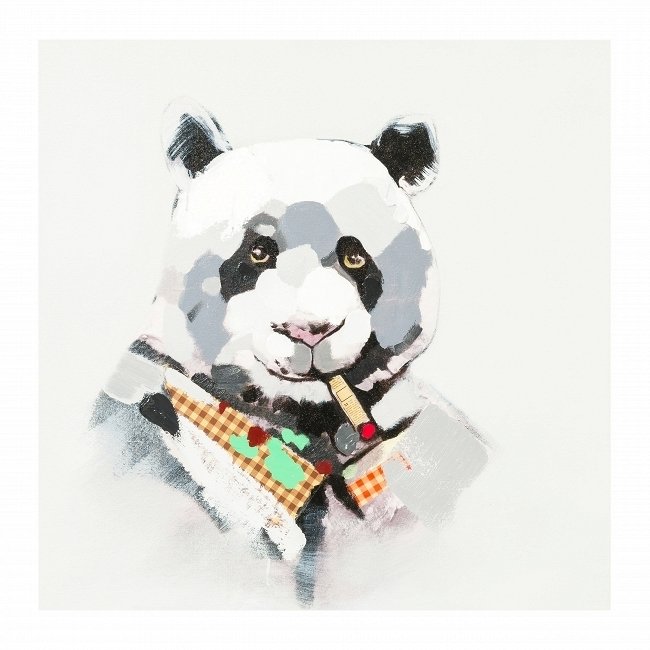 Картина на холсте Bad Panda с подрамником 80х80