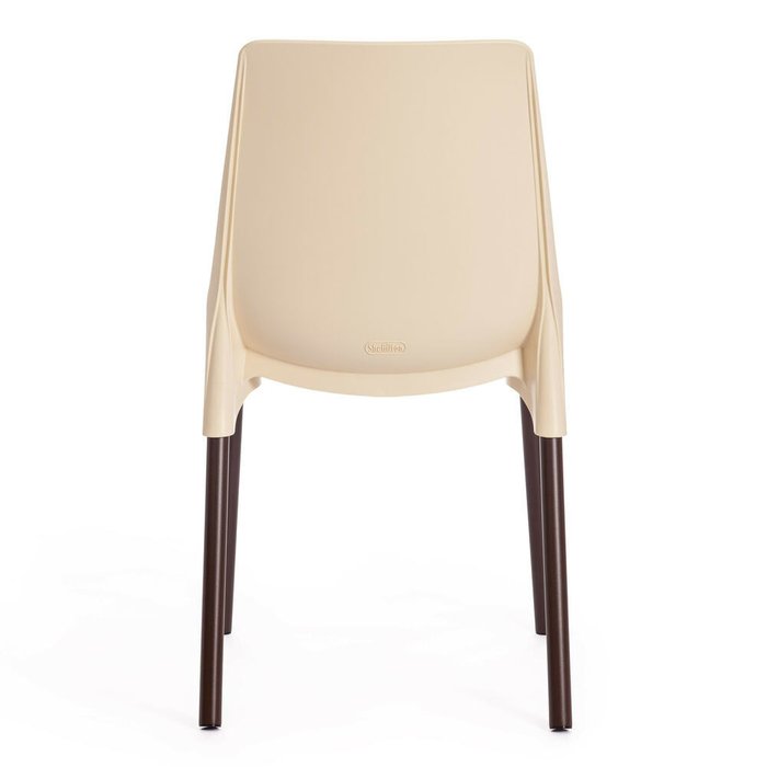 Стул Genius бежевого цвета - лучшие Обеденные стулья в INMYROOM
