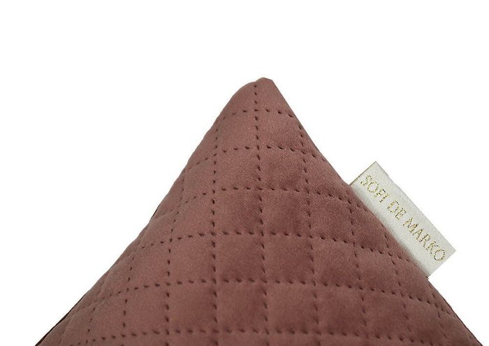Наволочка Бель №9 45х45 пепельно-розового цвета - лучшие Чехлы для подушек в INMYROOM