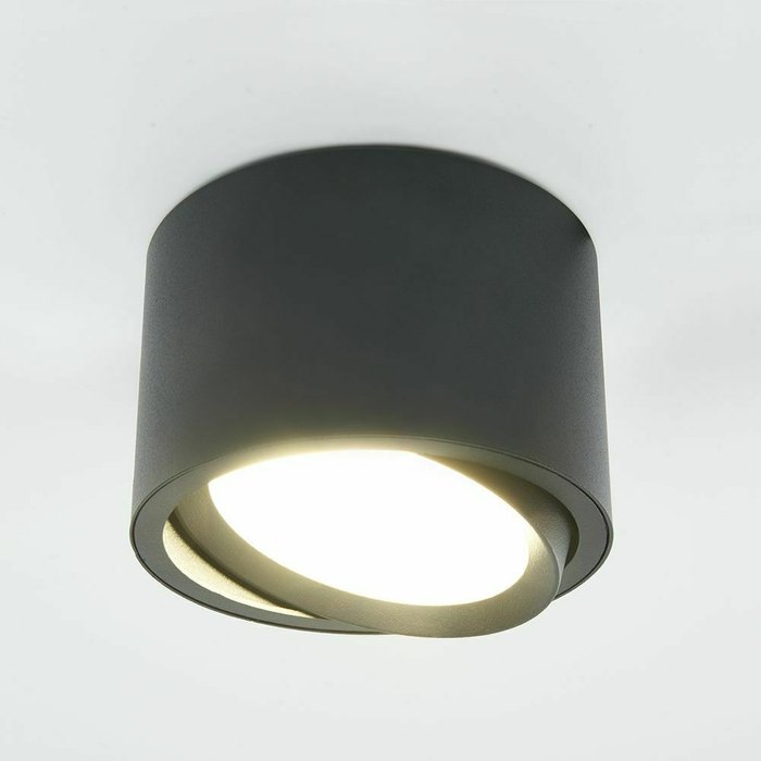 Потолочный светильник HL361 41995 (алюминий, цвет черный) - купить Накладные споты по цене 1378.0