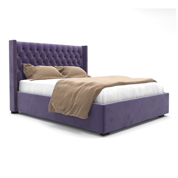 Кровать Stella фиолетового цвета 180х200