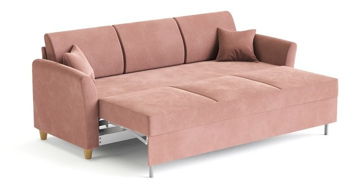 Диван-кровать Катарина розового цвета - лучшие Прямые диваны в INMYROOM
