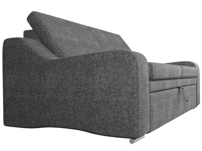 Прямой диван-кровать Медиус серого цвета - лучшие Прямые диваны в INMYROOM