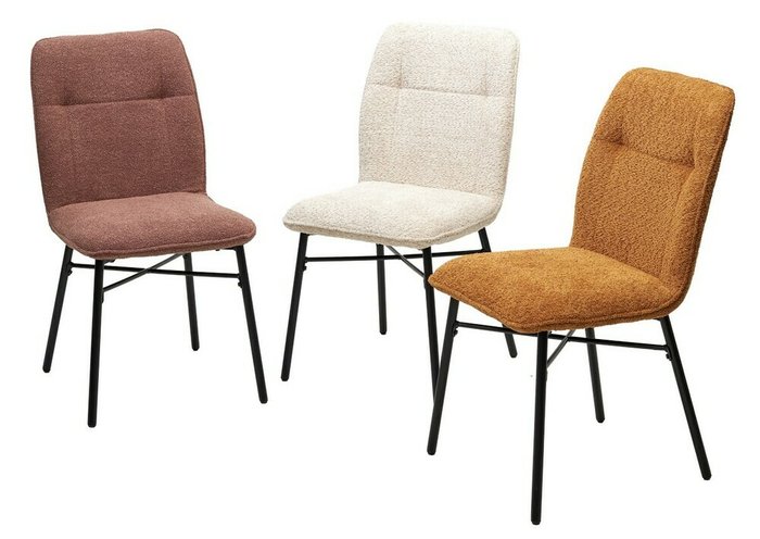 Стул Como светло-бежевого цвета - лучшие Обеденные стулья в INMYROOM