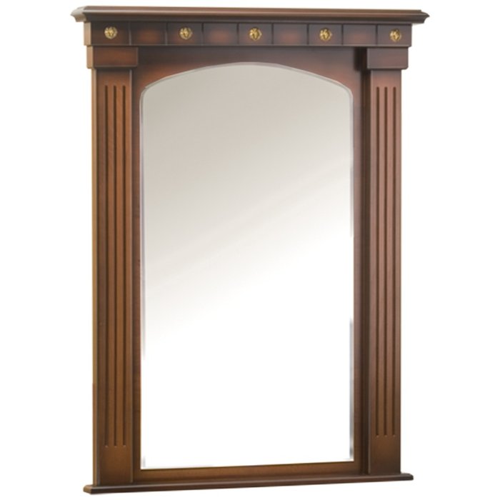 Зеркало настенное Тауэр коричневого цвета