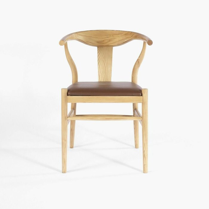 Стул Осака бежево-коричневого цвета - купить Обеденные стулья по цене 12500.0