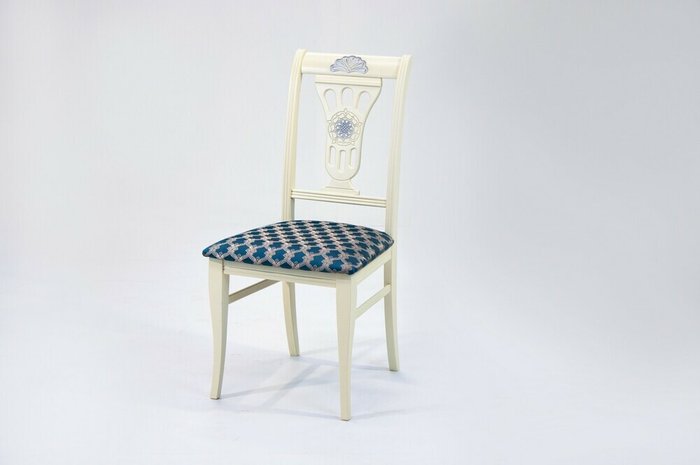 Стул Лирана Люкс сине-бежевого цвета - купить Обеденные стулья по цене 8190.0
