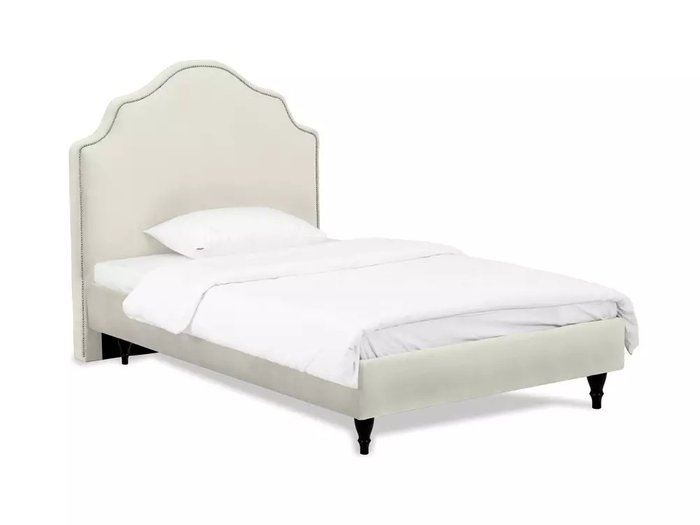Кровать Princess II L 120х200 светло-серого цвета