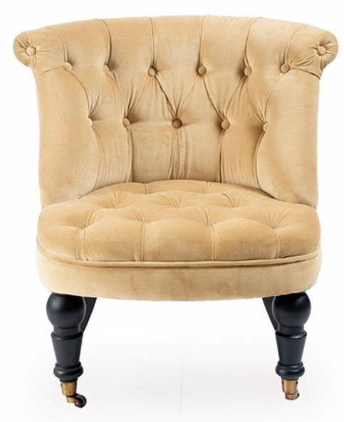 Кресло Мока Bouji Chair дизайн 16 бежевого цвета - купить Интерьерные кресла по цене 21000.0