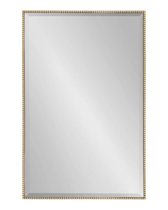 Настенное зеркало Арьен в раме золотого цвета