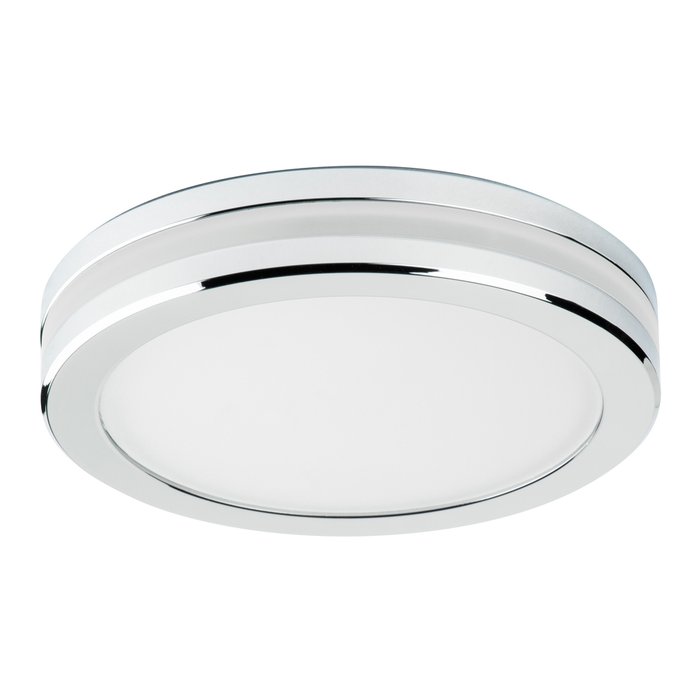 Светодиодный встраиваемый светильник Maturo S 3000K из металла и стекла 