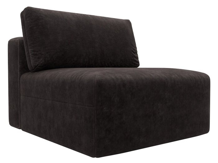 Диван Лига-060 темно-коричневого цвета