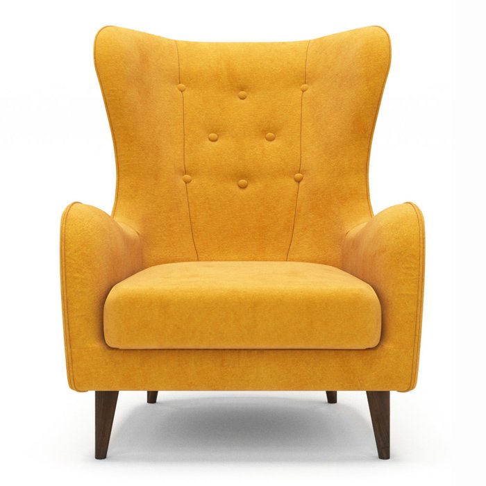  Кресло Montreal желтого цвета - купить Интерьерные кресла по цене 36500.0