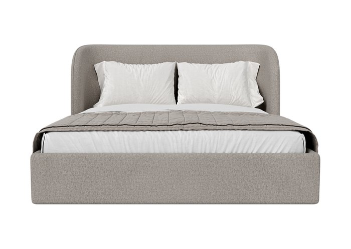 Кровать Classic 160х200 бежевого цвета с подъемным механизмом - купить Кровати для спальни по цене 102800.0 Кровать Classic 160х200 бежевого цвета с подъемным механизмом - купить Кровати для спальни по цене 102800.0