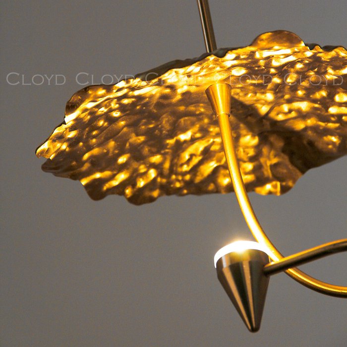 Подвесной светильник Cloyd KIRIBATI P1 / ?25 см - латунь - лучшие Подвесные светильники в INMYROOM Подвесной светильник Cloyd KIRIBATI P1 / ?25 см - латунь - лучшие Подвесные светильники в INMYROOM