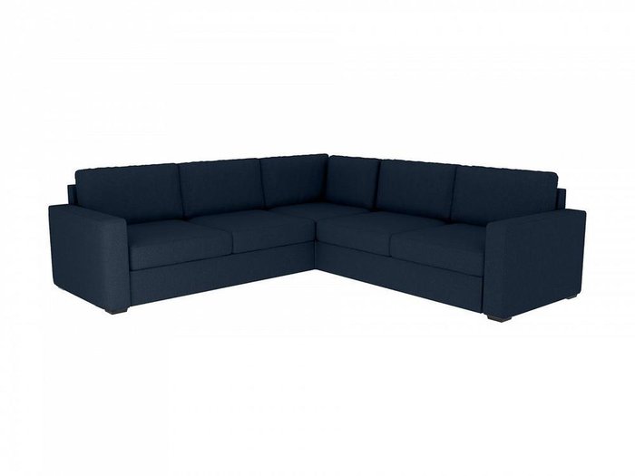 Угловой диван-кровать Peterhof темно-синего цвета - купить Угловые диваны по цене 217890.0
