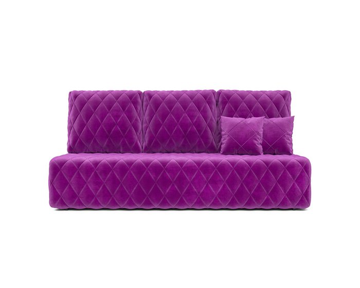 Диван-кровать Роял фиолетового цвета - купить Прямые диваны по цене 38990.0