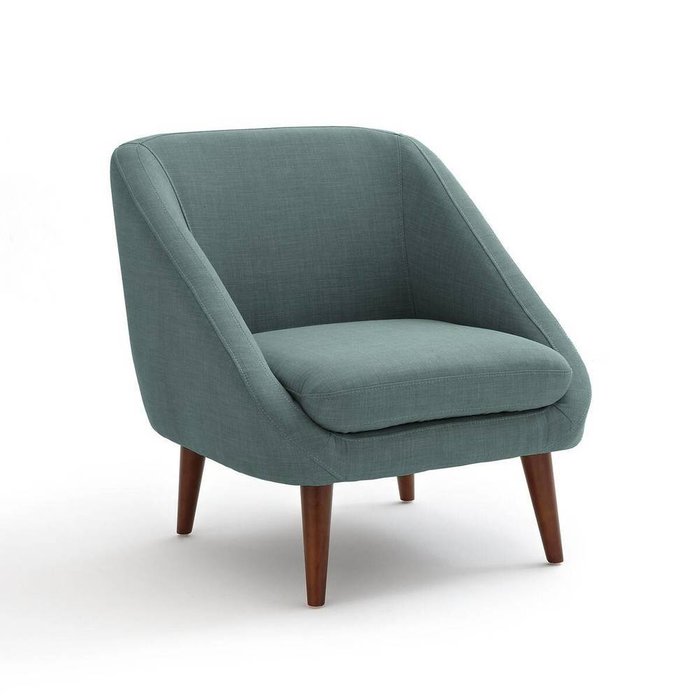 Кресло винтажное Séméon зеленого цвета